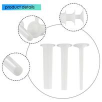 3pcs Sausage Stuffer Attachment Set For Kitchen Aid Stand Mixer Meat Grinder For Sausage Making With Different Sized Funnels China Mainland white