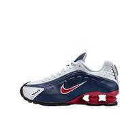 Nike Shox R4 Bėgimo Bateliai Tamsiai Mėlyni Unisex CW2626-400 36.5 white