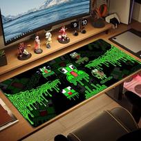 UnspeakableGaming Large Size Mouse Pad Large Gaming Table Cushion Non-slip Laptop Tablet Big Mousepad XXL Mat Mini PC Playmat With Lock edge 40cmx90cm(15.7x35.4inch)