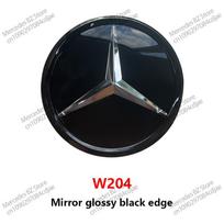 3D Front Grille Star OE Style Emblem Chrome Silver Logo For Mercedes Benz W204 W205 Auto Accessories