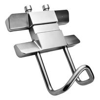 Heavy Duty Helmet Hanger CNC Machining Luggage Hanger Aluminum Zinc Zinc Alloy Hook  Bag Hanging sidabras