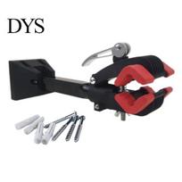 Heavy-duty Bike Maintenance Stand Repair Wall Workbench Mount Rack Strong Load Capacity Sturdy Construction Adjustable Height Easy to Install Bicycle black
