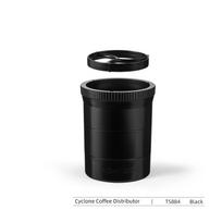 MHW-3BOMBER Cyclone Coffee Distributor for Moka Pot Widely Adaptable Mocha Pot Distributor Professional Tools for Home Baristas black