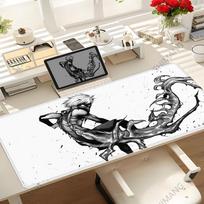 Hot Anime Mouse Pad Office PC Gaming Accessories Keyboard Pads Kaneki Ken Mousepad Japan Anime Tokyo Ghoul Desk Mat Playmat Rug 800x400x2mm gray