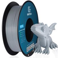 GEEETECH 1kg 1.75mm PETG 3D spausdintuvo gija Vakuuminė pakuotė Užjūrio sandėliai Greitas pristatymas Tinka Bambu Lab pilka spalva