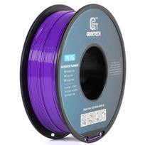 GEEETECH 1kg 1.75mm PETG 3D spausdintuvo gija Vakuuminė pakuotė Užjūrio sandėliai Greitas pristatymas Tinka Bambu Lab violetinė