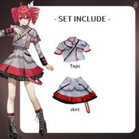 Kasane Teto Cosplay Kostiumas Suaugusiems Karnavalo Uniforma Helovino Šventės Kostiumai Kaukės Anime Moterys Žaidimas XS（old） gray
