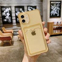 Smūgiams atsparus silikoninis telefono dėklas iPhone 17 16 15 14 12 11 Pro 13 Xs Max Apsauga lęšiui iPhone SE X Xr 6s 7 8 Plus Dėklas su kortelių skyriumi Galinis dangtelis For iPhone 14 Pro