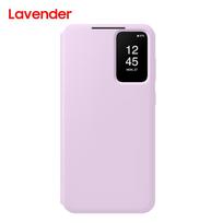 Išmanus atverčiamas piniginės dėklas Samsung Galaxy S23 S23+ S23 Plus SM-S911B SM-S916B S-View telefono dėklas viršelis For Galaxy S23 Plus white