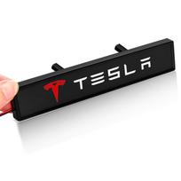 Car Front Grille Sticker Badge Head Grill R LINE Emblem LED Light For Tesla Model 3 Model X S 2016-2020 Decals TM3 TMX TMS Decal