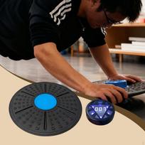 Wobble Balance Board Core Training Portable Equipment Non Slip Train Disc for brown