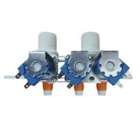Washing Machine Water Inlet Valves 2 Input 3 Output Design Water Valves for 334903220309 Washers Part Easy To Install 1 gray