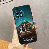 Anime Game Genshin Impact Case For OnePlus 8 9 10 Pro 15 13 12 11 13T 13R 12R 10T 8T Nord CE 5 2 3 4 Lite N20 N30 Cover OnePlus Nord CE 3 blue