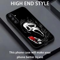 Scream movie design ins Phone Case For Samsung Galaxy A56 A16 A36 A26 A06 A55 A54 A15 A35 A25 Soft Black Samsung A35