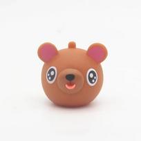 Talking Animal Baby S Jabber Sphere Tongue Out Stress Relieve Plush Cute Tiger Pig Dog Sphere Great Gifts For  Adult Baby brown