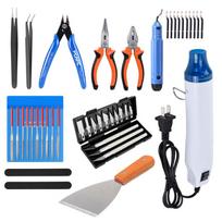 3D Printer Cleaning & Trimming Tool Kit black