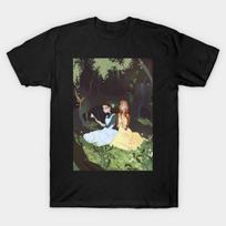 Asian Size Men Black Print T-shirt Anne Of Green Gables Kindred Spirits Art Anne Shirley Lm Montgomery Quote Book Lover Gift Best Friend Poster No-Cut XL black
