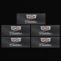 1/2/5/10 vnt. Automobilio lipdukai Automobilio stiliaus logotipas Interjero dekoratyviniai priedai Cadillac SRX ATS XTS CT4 CT5 CT6 XT4 XT5 XT6 black