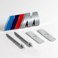 M Emblem 3D Metal Car Front Grille Badge Accessories For BMW M 1 3 5 6 7 Series X1 X3 X5 M3 M5 E34 E36 E60 E90 E46 E90 E92 E93