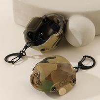 Mini Tactical Fast Helmet Model Keychain Key Ring Portable Bottle Opener Keychain Backpack Charm Military Fan Accessories Gift A3 black