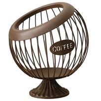 Waterproof Coffee Pod Container Iron Coffee Creamer Organizer Creative K Cup Holder  Counter Short balta
