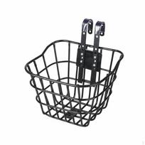 Kids Bike Basket Easy Installation Children's Handlebar Strong LoadBearing black