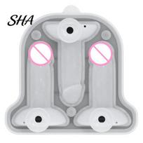 Fun Shape Ice Molds Prank Cube Mold, Silicone Easy Release Novelty Tray, Non-stick Flexible Maker for Cocktails Whiskey And Parties Mold