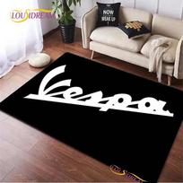Modern Fashion Piaggios Moto Carpet for Living Room Bedroom Sofa Area Rug decor Kitchen un-slip floor Mat Alfombra birthday gift 40x60cm16x24in white