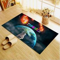 Travis Scott Carpet Rug for Living Room Bedroom Home Sofa Decoration,Kids play Non-slip Floor Mat 60x90cm( 23x35in )