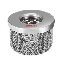 Cylindrical Shape Inlet Strainer Screen Silver Airless Sprayer Filter  Paint Spraying 32mm