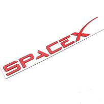 SpaceX Raidžių Lipdukas Tesla Model 3 X Y S Galinės Raidės Etiketė Emblema Automobilio Aksesuarai Lipdukai Logotipai Emblemos Cinko Lydinys SPACEX