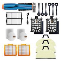 LITE-For Shark Matrix Plus 2-In-1/AV2613WA Robot Vacuum Cleaner Replacement Parts, Complete Accessories Kit For Maintenance black