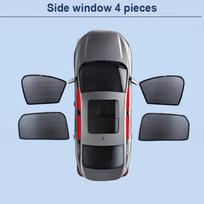 Sun Shades For BMW iX1 X1 U11 2023 2024 2025 Sunshades Magnetic Heat insulation Window Windshield Visor Car Accessories black