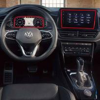 Volkswagen T-Roc T Roc Automobilio GPS Navigacijos Grūdinto Stiklo Ekrano Apsauginė Plėvelė Automobilio Interjero Anti-scratch Plėvelė GPS and dash board
