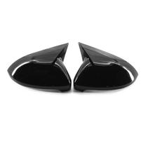 2 vnt VW Golf 7 7.5 MK7 7.5 GTI R 14-19 šoninio veidrodėlio dangčio apdailos keitimas black