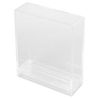 Desktop Mini Picture Frame PC Double Sided Transparent Freestanding Instant Photo Frame for Instax white
