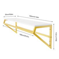 Wall-Mounted Clothes Rack, Modern Minimalist Heavy Metal Display Rack for Clothing Stores, Clothes Bar,Garment Hanger,Towel Rack auksas