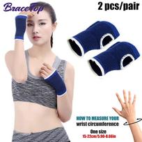 Bracetop 1 Pair Knee Support Brace Compression Sleeve For Arthritis Meniscus Running Sports Stabilizer Protector gray