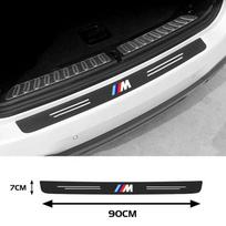 2025 Karštos anglies pluošto automobilio durų slenksčių apsauginės lipdukai BMW M E46 E90 E60 F30 E39 F10 F20 E87 E36 F20 F30 X1 X3 X5 X7 1 2 3 5 gray