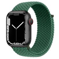 Braided solo loop Strap For Apple Watch band 44mm 40mm 45mm 41mm 49mm 38 42mm Bracelet correa iWatch series 3 SE 6 7 8 ultra 2 9 42mm 44mm 45mm 49mm&M size black