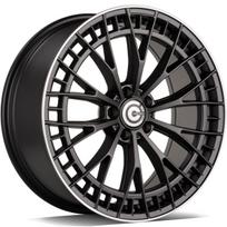 Ratlankis CARBONADO Upscale DMBLP R20x8.5 5x112 ET 35 CB 66.6 (Matt Black Lip Polished) (850 kg)