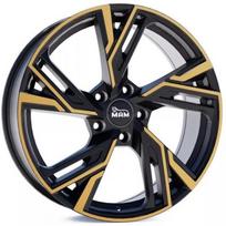 Ratlankis MAM LEICHTMETALLRÄDER RS5MBFC R18x8 5x100 ET 38 CB 66.6 (Matt Black Front Copper)