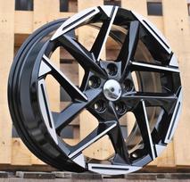 Ratlankis RACINGLINE 3S1267 R17x7 5x114.3 ET 48 CB 67.1 (Black Polished) (590 kg)