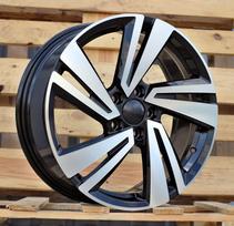Ratlankis RACINGLINE 3S1282 R18x7 5x100 ET 39 CB 57.1 (Black Polished) (700 kg)