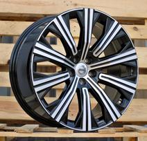 Ratlankis RACINGLINE F0054 R20x9 5x108 ET 39 CB 63.4 (Black Polished) (690 kg)