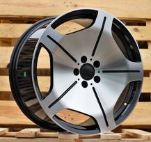 Ratlankis RACINGLINE FBX035 R19x9.5 5x112 ET 43 CB 66.6 (Black Polished) (850 kg)