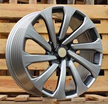 Ratlankis RACINGLINE FBX191 R22x9.5 5x120 ET 45 CB 72.6 (Gun Metal) (955 kg)