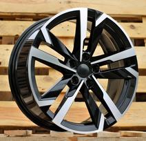 Ratlankis RACINGLINE FBX254 R17x7 5x100 ET 39 CB 57.1 (Black Polished) (690 kg)