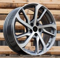 Ratlankis RACINGLINE FBX326 R18x7.5 5x108 ET 50 CB 63.4 (Grey Polished) (690 kg)