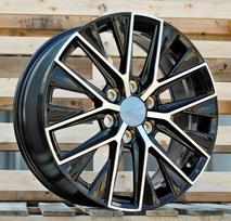 Ratlankis RACINGLINE H3219F R20x8 6x139.7 ET 55 CB 95.1 (Black Polished) (800 kg)